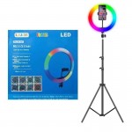 رینگ لایت 14 اینچی مدل LJJ-36 همراه پایه