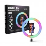 رینگ لایت MJ26 Soft Ring Light RGB LED